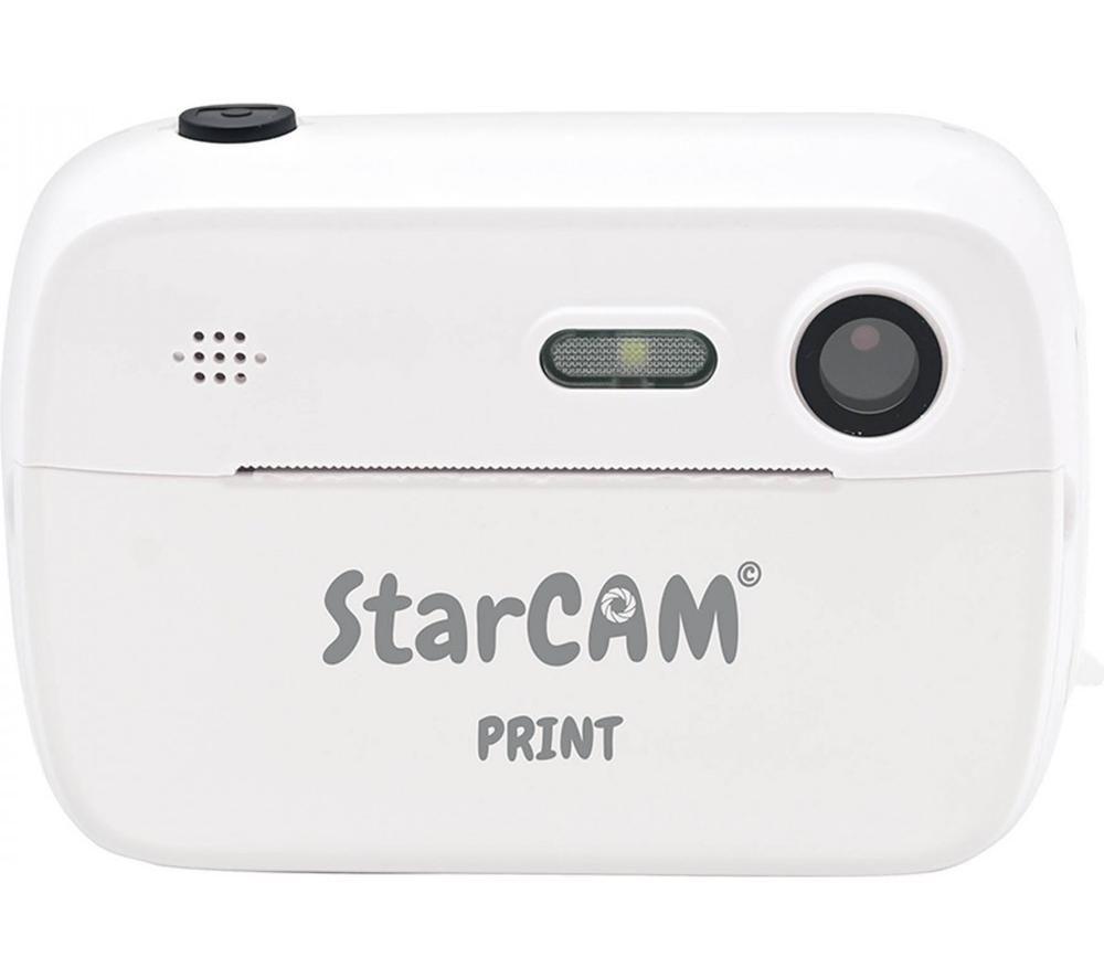 LEXIBOOK StarCAM Print Instant Camera - White