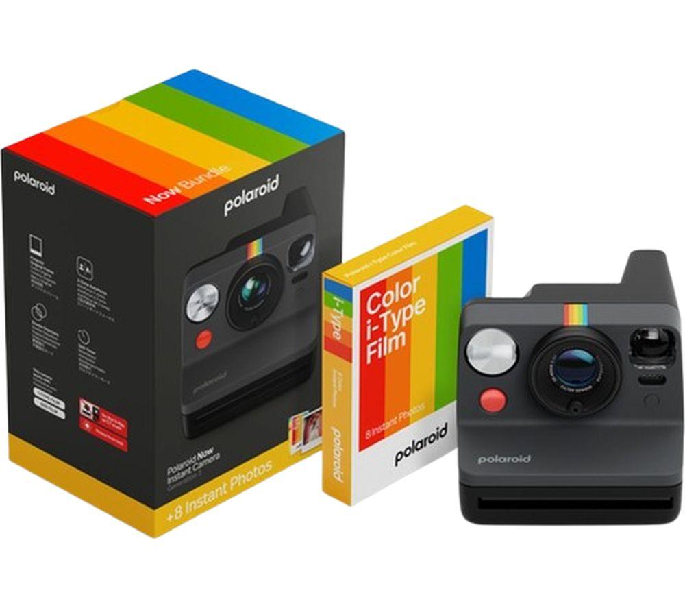 POLAROID Now Generation 3 Instant Camera Everything Box - Black