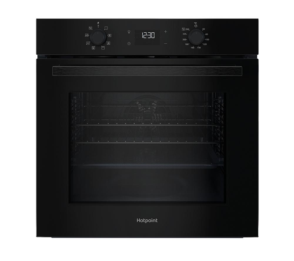 HOTPOINT Class 2 Multiflow HO 455H B UK Electric Steam Oven - Black