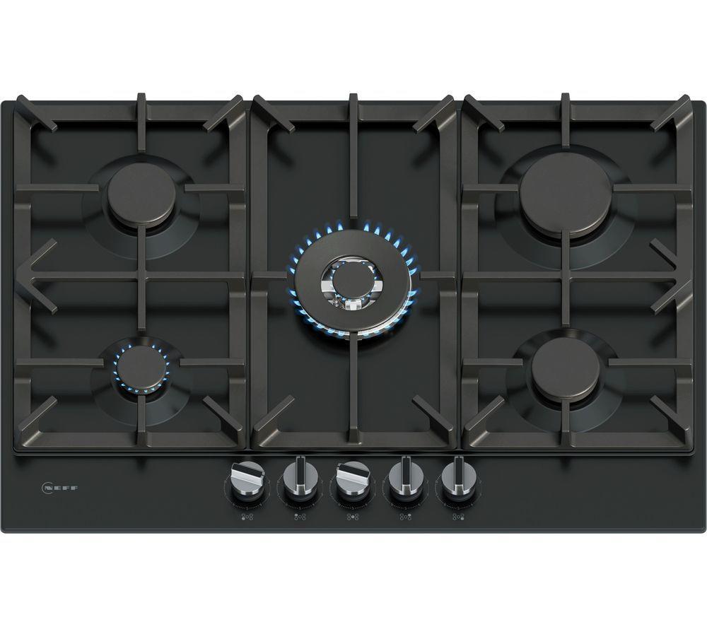 NEFF N70 T27CIQ8S0 75 cm Gas Hob - Black