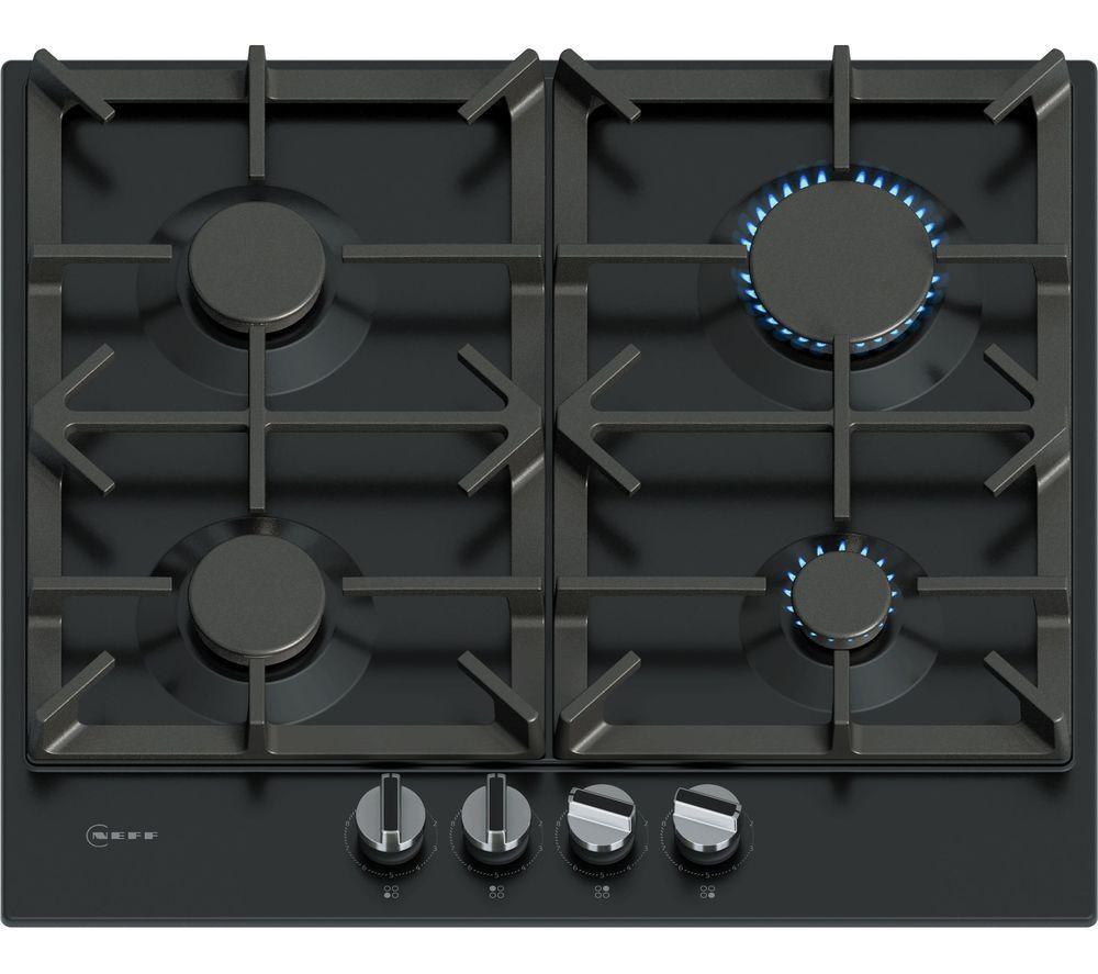 NEFF N70 T26CIP8S0 60 cm Gas Hob - Black