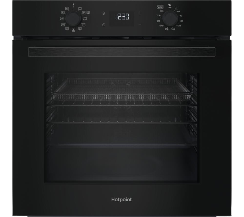 HOTPOINT Class 2 Multiflow HO 458CF B UK Electric Oven - Black
