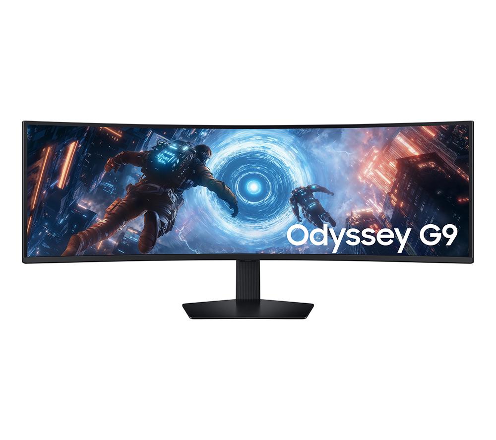 SAMSUNG Odyssey G9 LS49FG910EUXXU Dual Quad HD 49inch Curved VA LCD Gaming Monitor - Black
