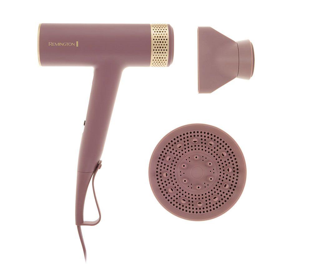 REMINGTON AIRvive Digital Hair Dryer  - Mauve & Gold