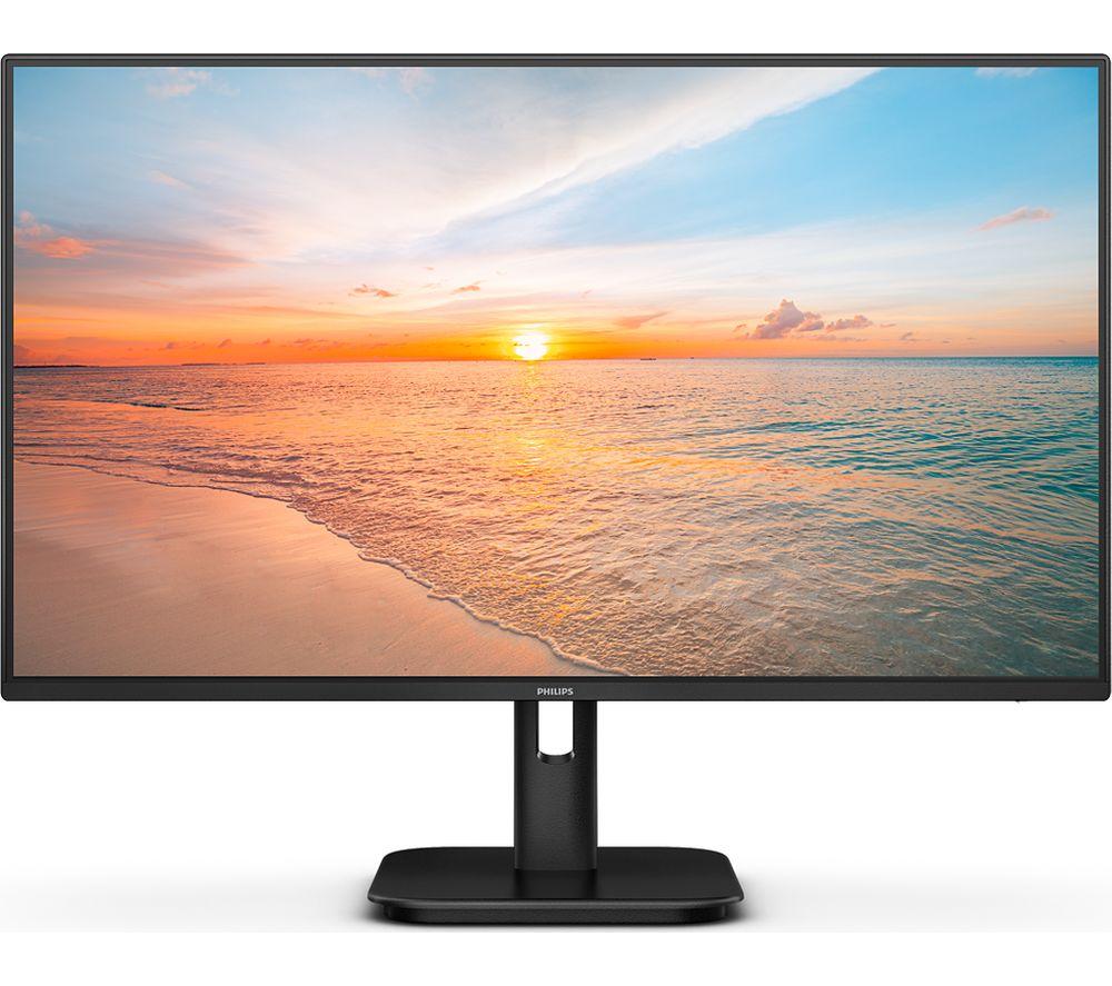 PHILIPS 24E1N1200A Full HD 24inch IPS Monitor - Black