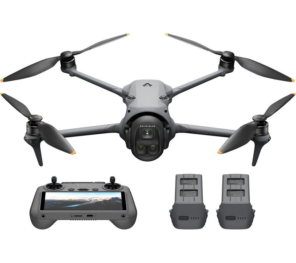 DJI Mavic 4 Pro Drone Fly More Combo with DJI RC 2 Remote Controller - Dark Grey