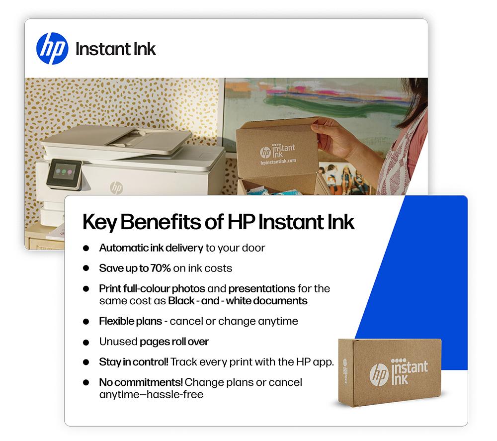 Buy HP Instant Ink Enrolment Card | Currys