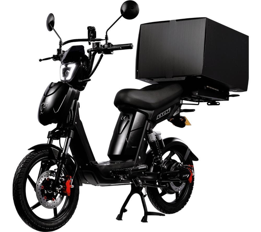 ESKUTA SX-250 Series 4 Cargo Electric Bike - Matte Black