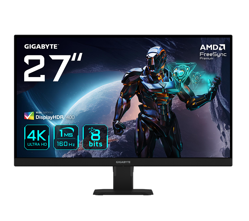 GIGABYTE GS27U 4K Ultra HD 27inch IPS Gaming Monitor - Black