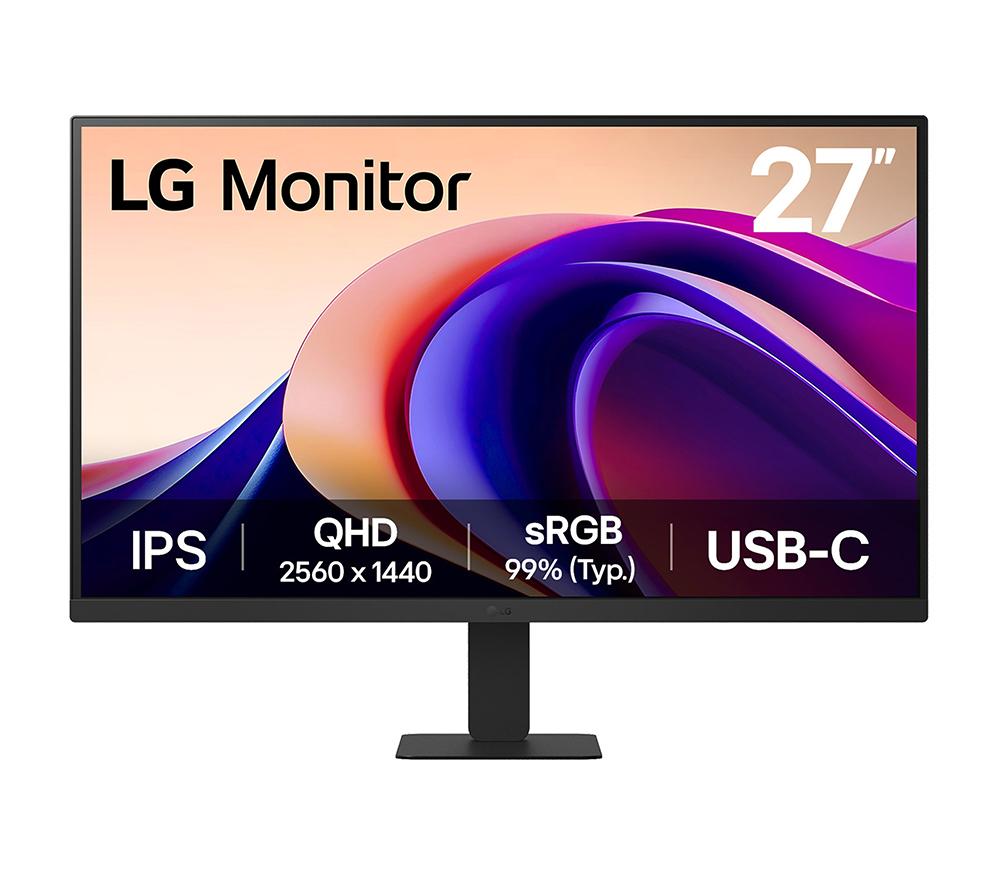LG 27U631A-B.AEKQ Quad HD 27inch IPS LCD Monitor - Black