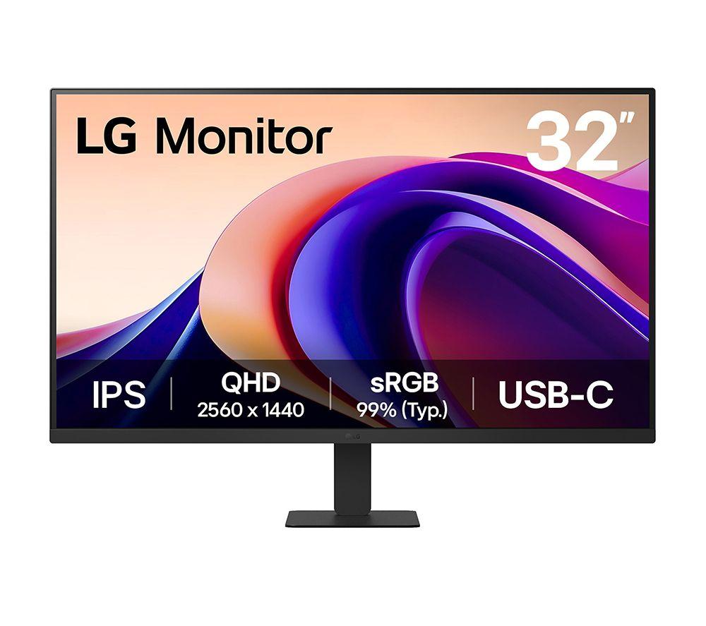 LG 32U631A-B.AEKQ Quad HD 32inch IPS LCD Monitor - Black