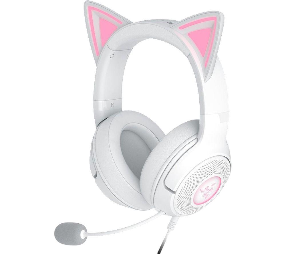 RAZER Kraken Kitty V2 Gaming Headset - White