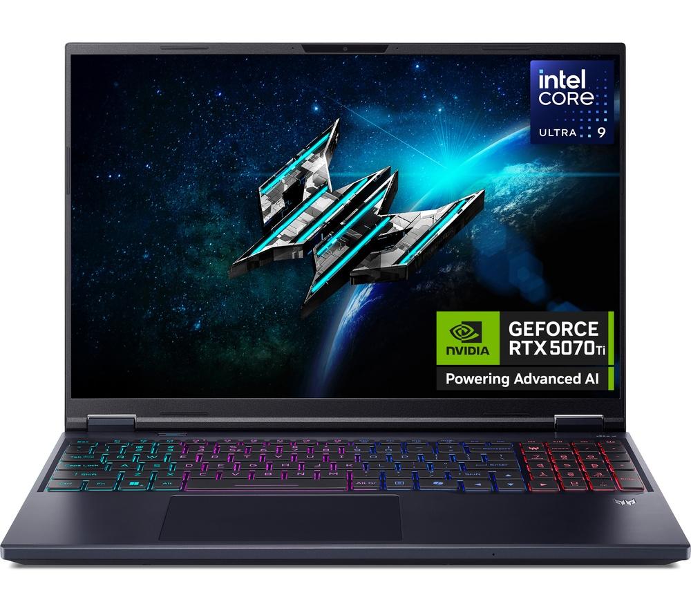 ACER Predator Helios Neo 16 AI 16inch Gaming Laptop - Intel®Core  Ultra 9, RTX 5070 Ti, 1 TB SSD