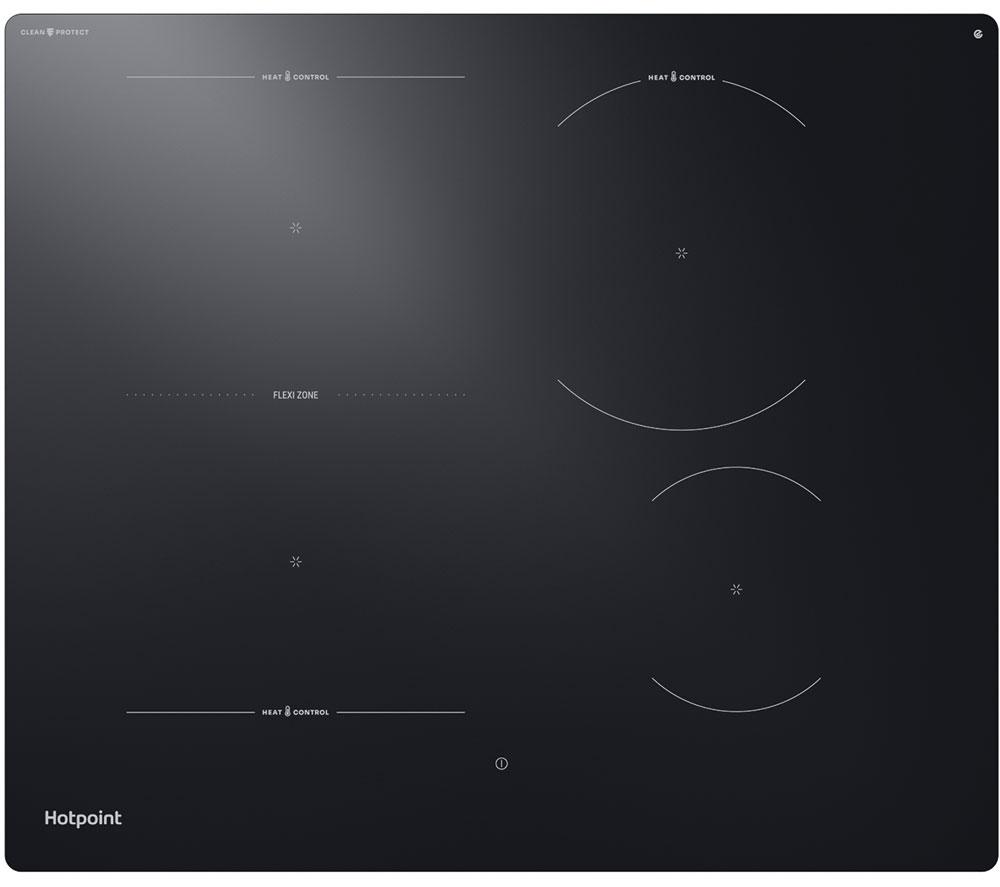HOTPOINT HeatControl HTX6014DCF 60 cm Electric Induction Hob - Black