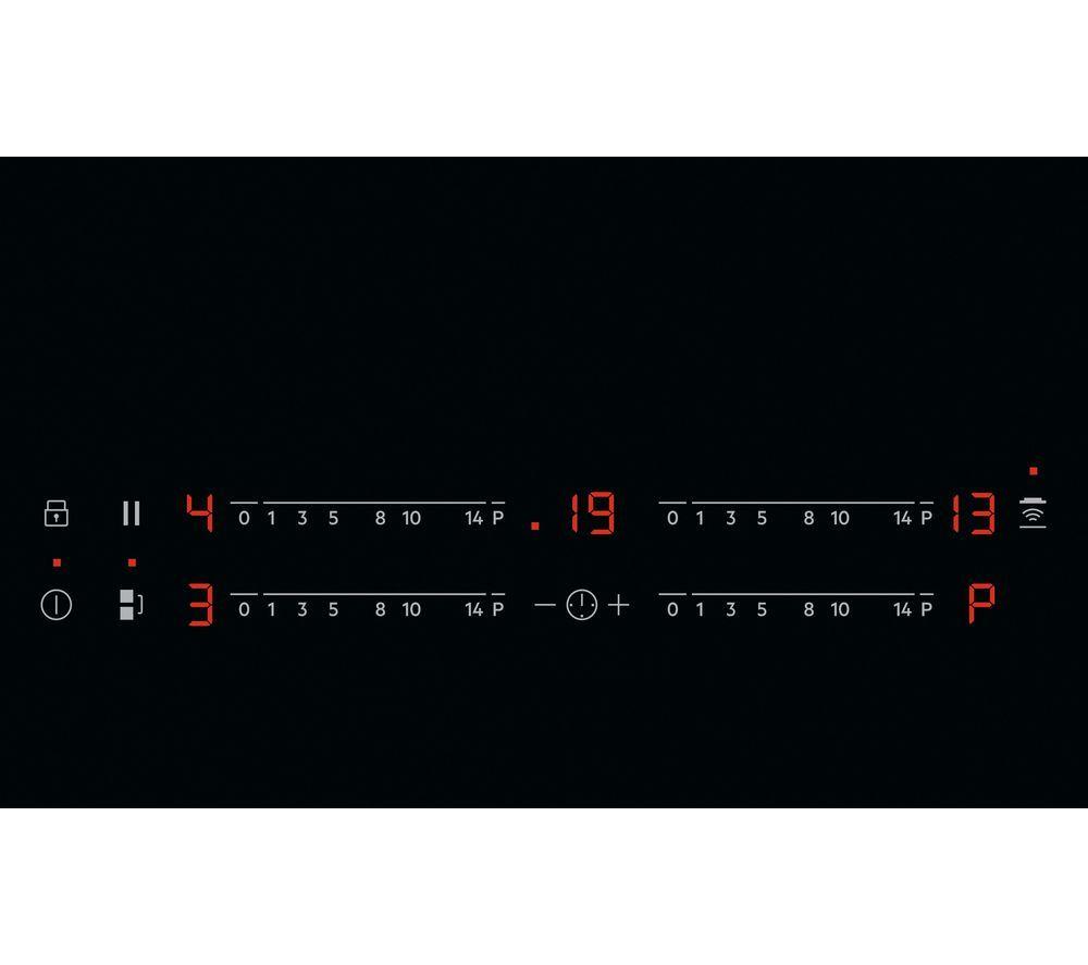 AEG 6000 Bridge TO84IB00FB 80 cm Electric Induction Hob - SaphirMatt Black