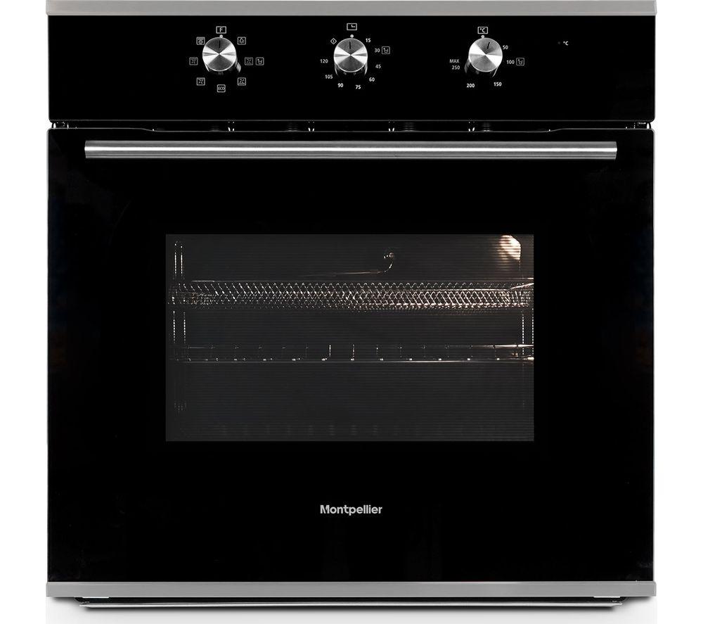 MONTPELLIER MAFSO60SS Electric Oven - Stainless Steel & Black