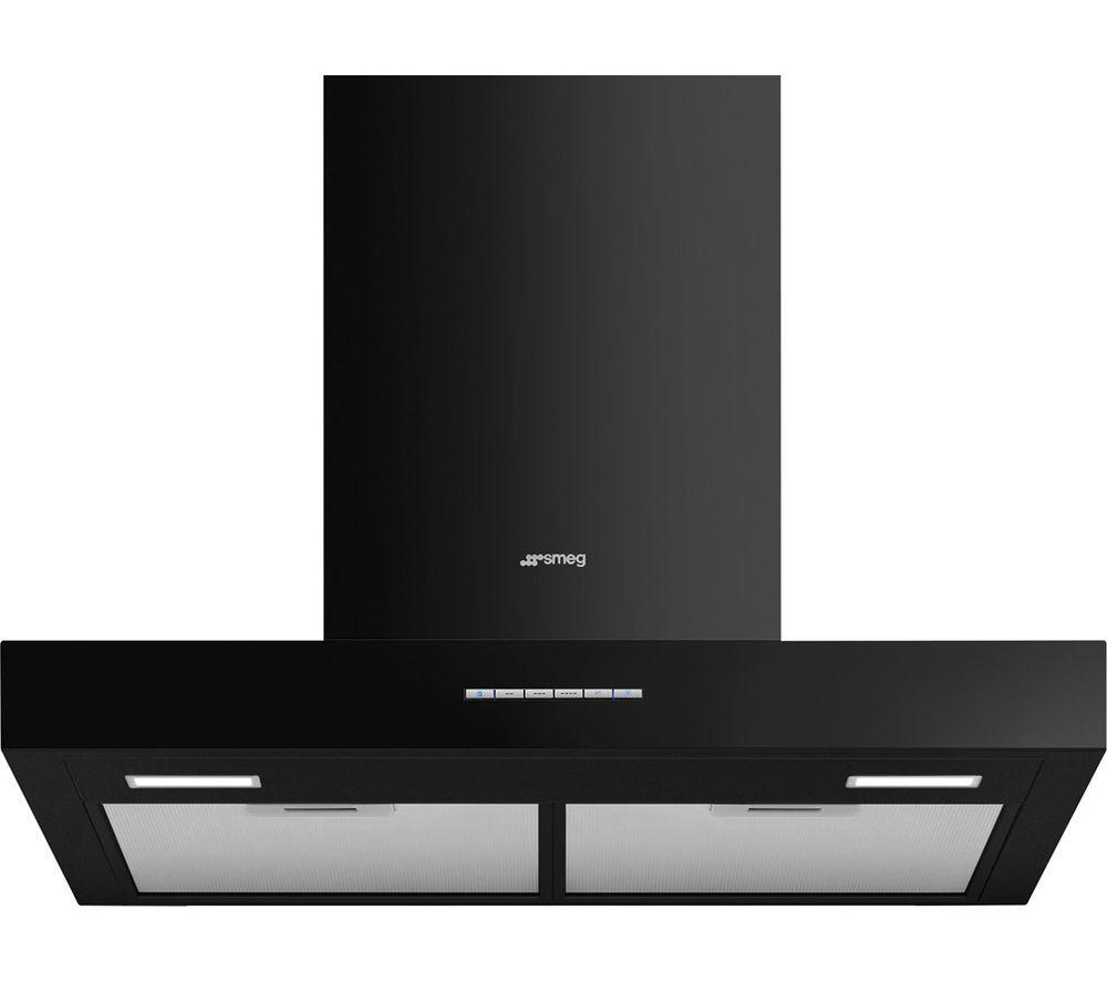 SMEG KBT600BL Chimney Cooker Hood - Black