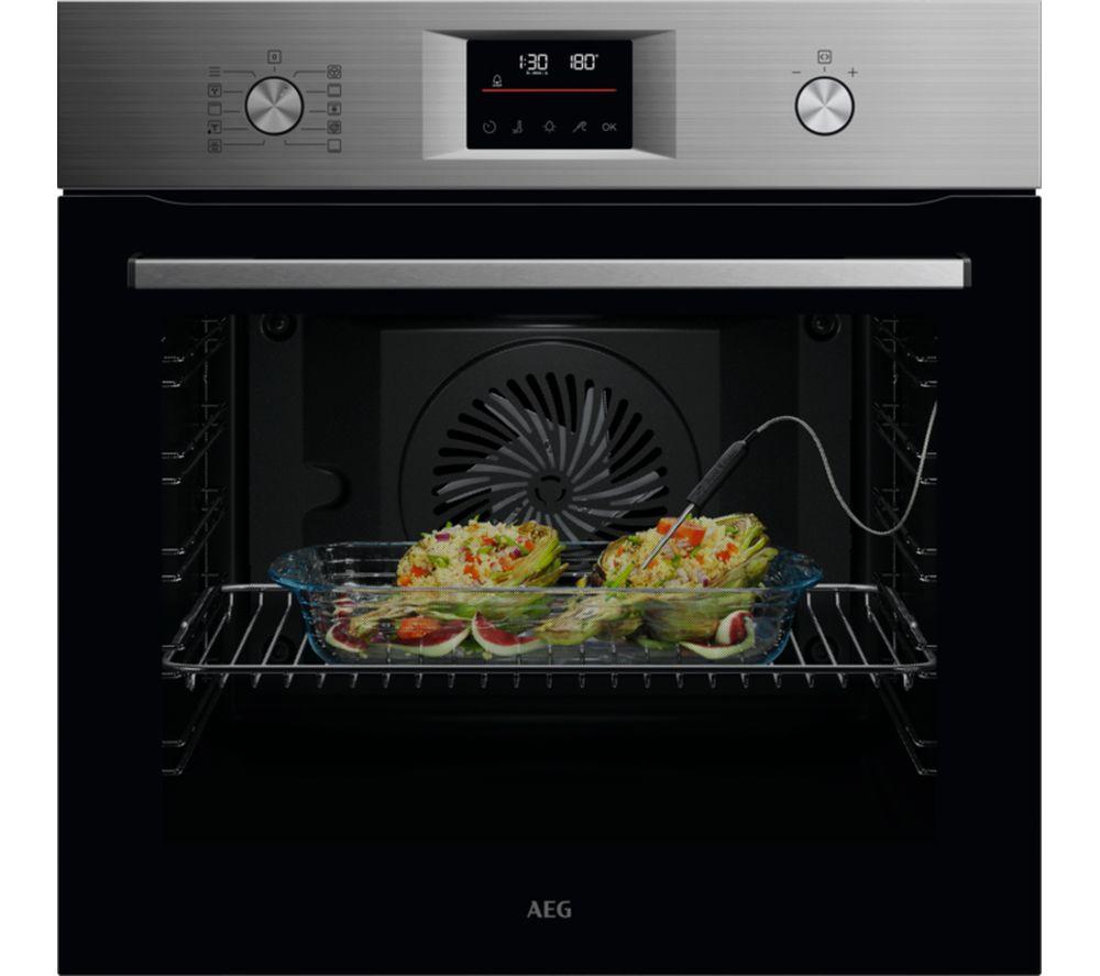 AEG 6000 SenseCook OS6AB50AM Electric Oven - Stainless Steel