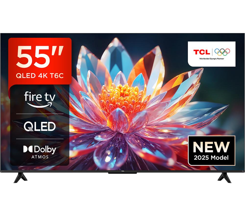 55inch TCL T6C  QLED 4K HDR Smart Fire TV - 55T6C-UK