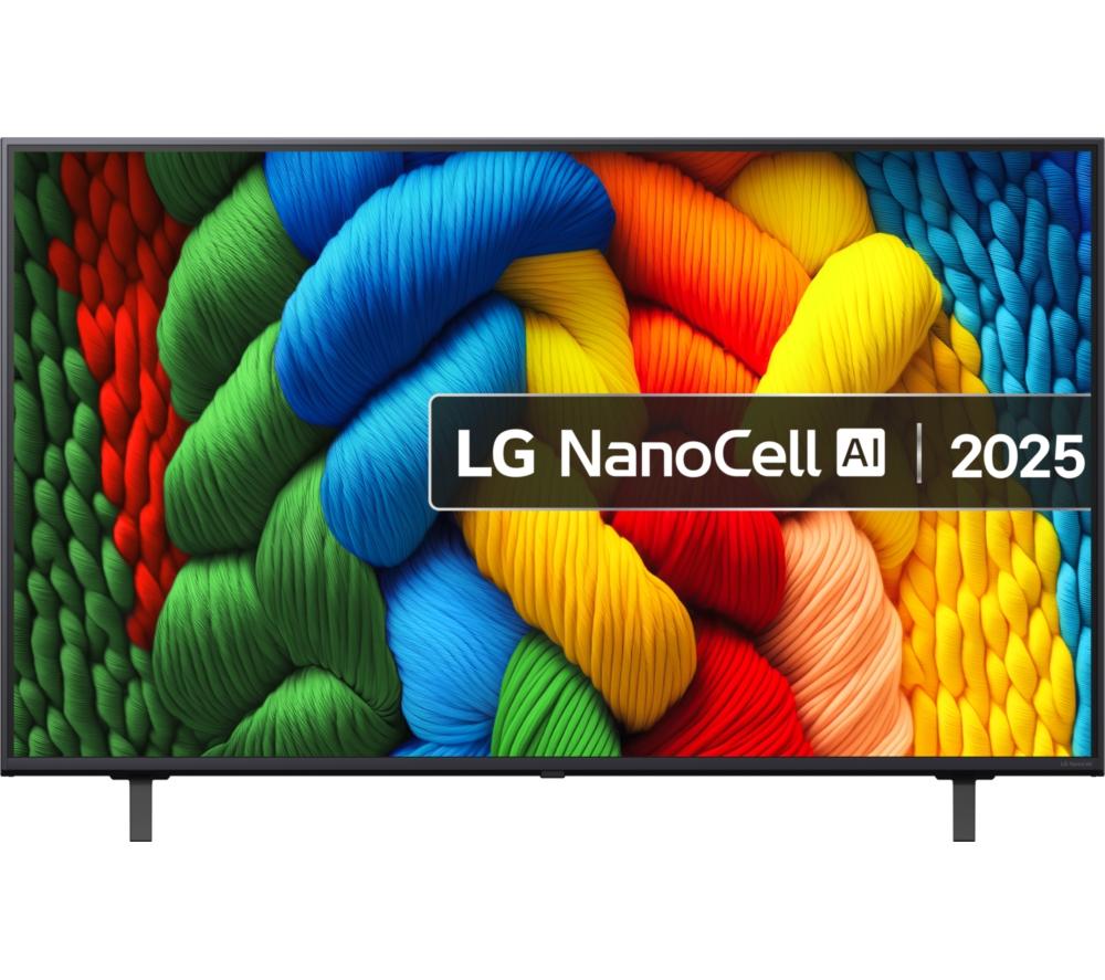50inch LG NANO80  NanoCell AI 4K HDR Smart TV 2025 -50NANO80A6B