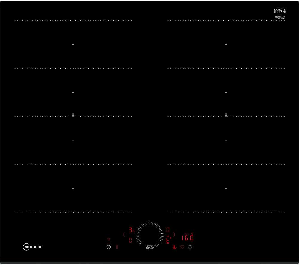NEFF N70 T66FHX4L0 60 cm Electric Induction Smart Hob - Black