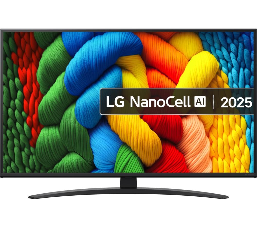 LG NANO81A  NanoCell AI 4K HDR Smart TV 2025 - 43NANO81A6A