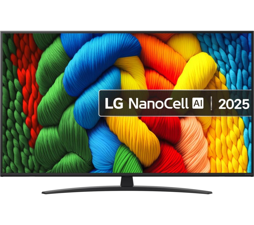 55inch LG NANO81A  NanoCell AI 4K HDR Smart TV 2025 - 55NANO81A6A