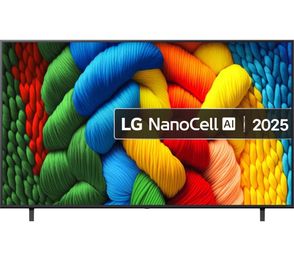 75inch LG NANO80  NanoCell AI 4K HDR Smart TV 2025 - 75NANO80A6B
