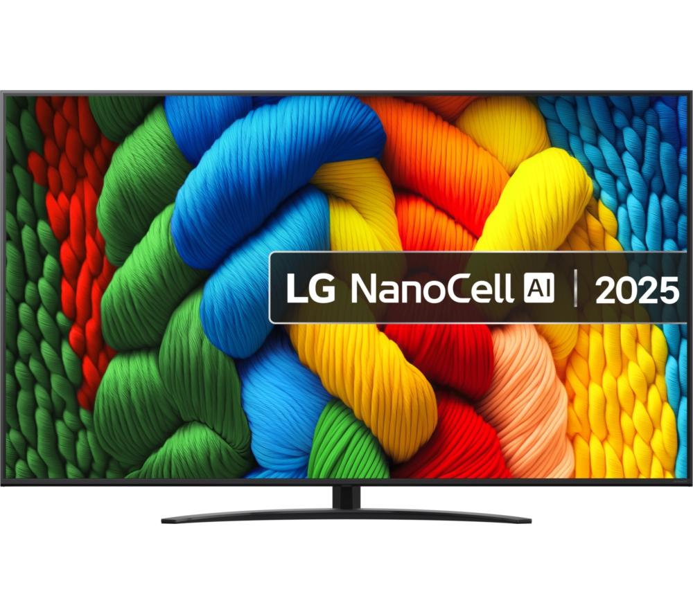 75inch LG NANO81A  NanoCell AI 4K HDR Smart TV 2025 - 75NANO81A6A