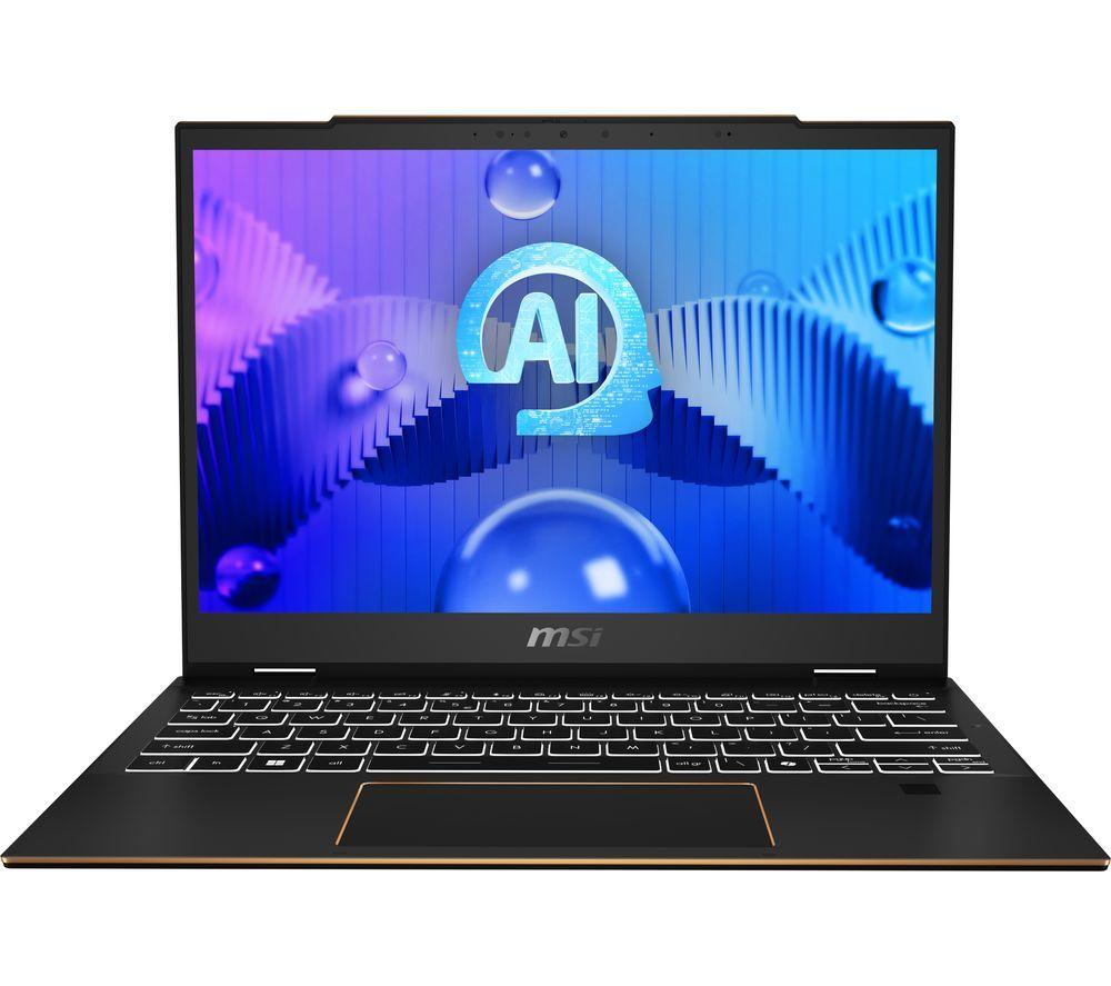 MSI Summit E13 AI Evo 13.3inch 2 in 1 Laptop - Intel®Core  Ultra 5, 1 TB SSD, Black