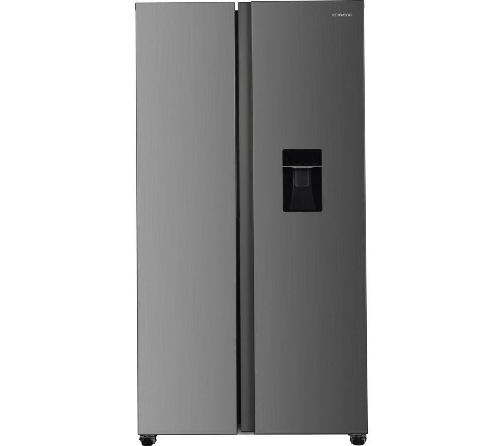 KENWOOD KSBSDXD25 American-Style Fridge Freezer - Inox