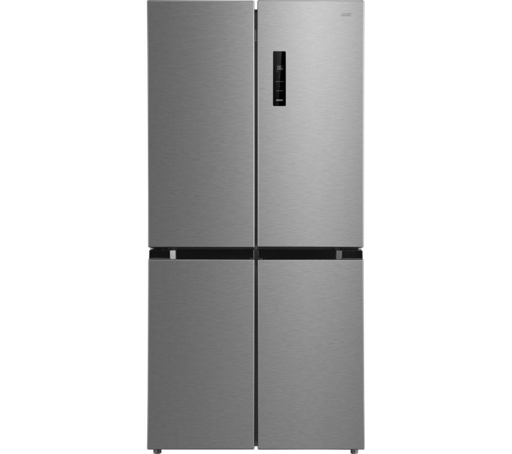 LOGIK L4D83X25 Fridge Freezer - Inox