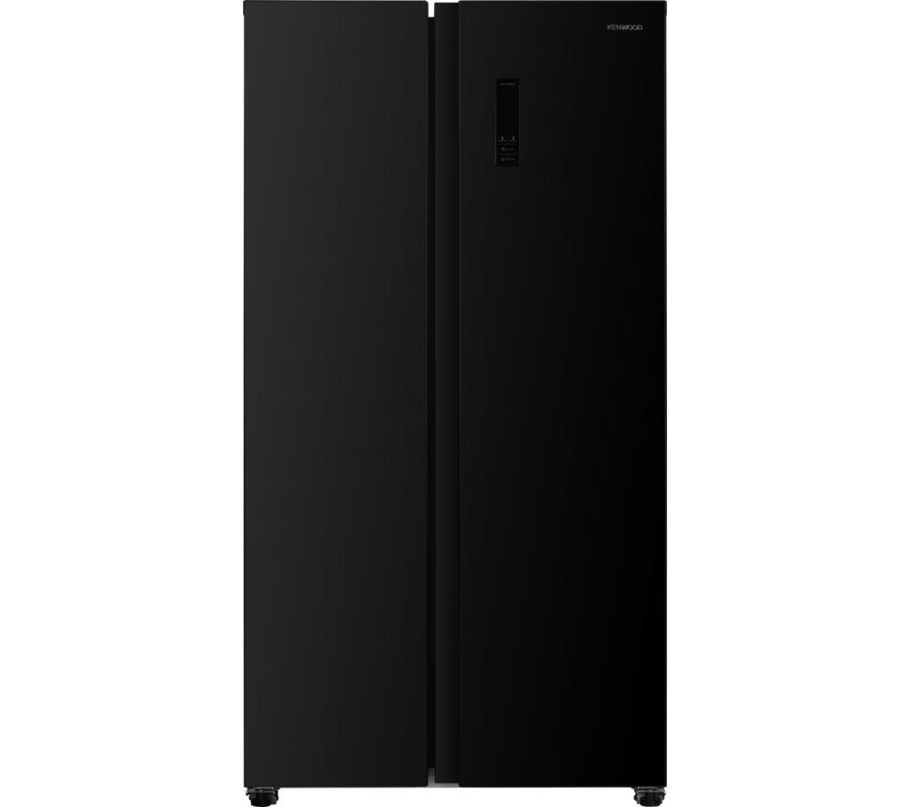 KENWOOD KSBSBD25 American-Style Fridge Freezer - Black