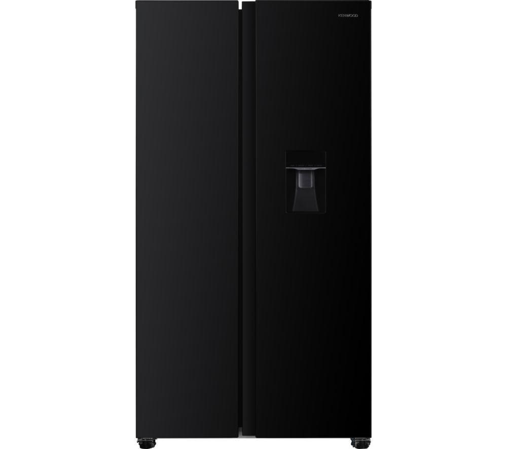 KENWOOD KSBSDBD25 American-Style Fridge Freezer - Black