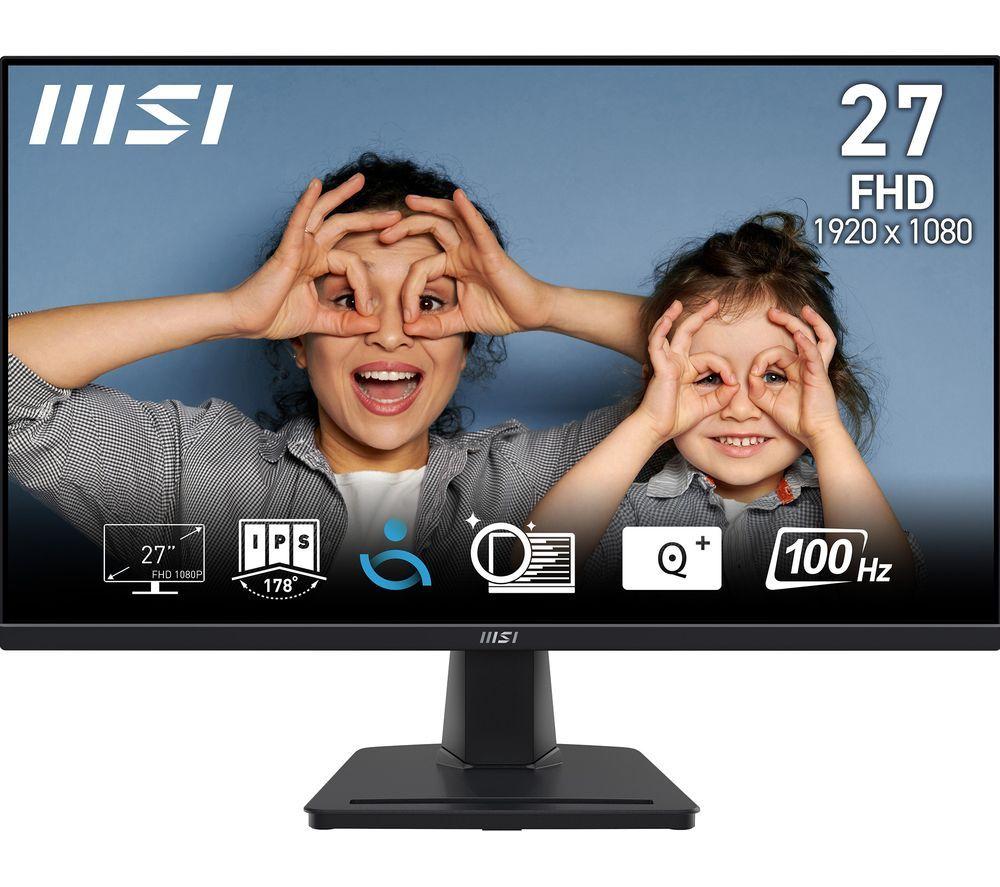 MSI PRO MP275 Full HD 27inch IPS LCD Monitor   Black