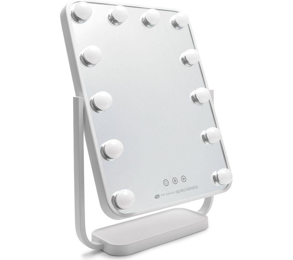 RIO MMHD Hollywood Glamour LED Mirror - White