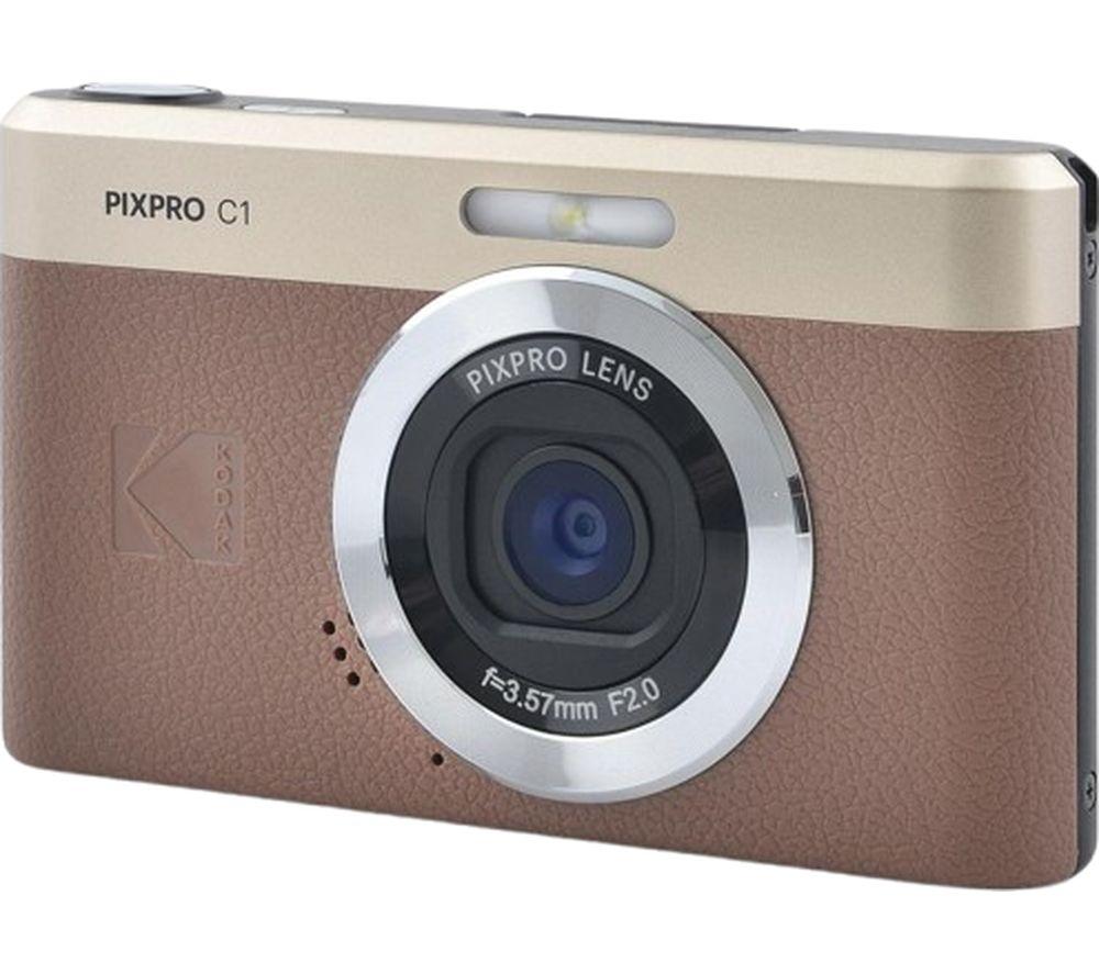 KODAK PixPro C1BN Compact Camera - Brown