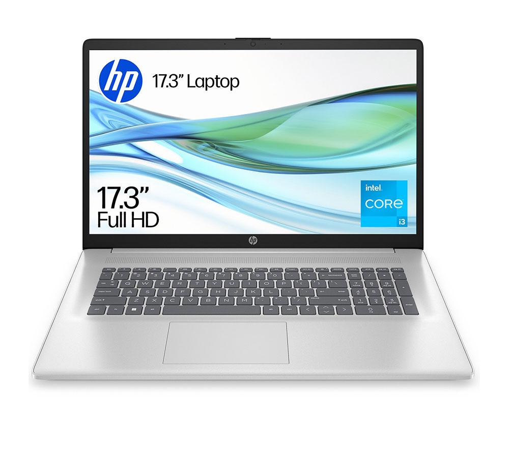 HP 17-cn3501sa 17.3inch Laptop - Intel®Core  i3, 512 GB SSD, Silver