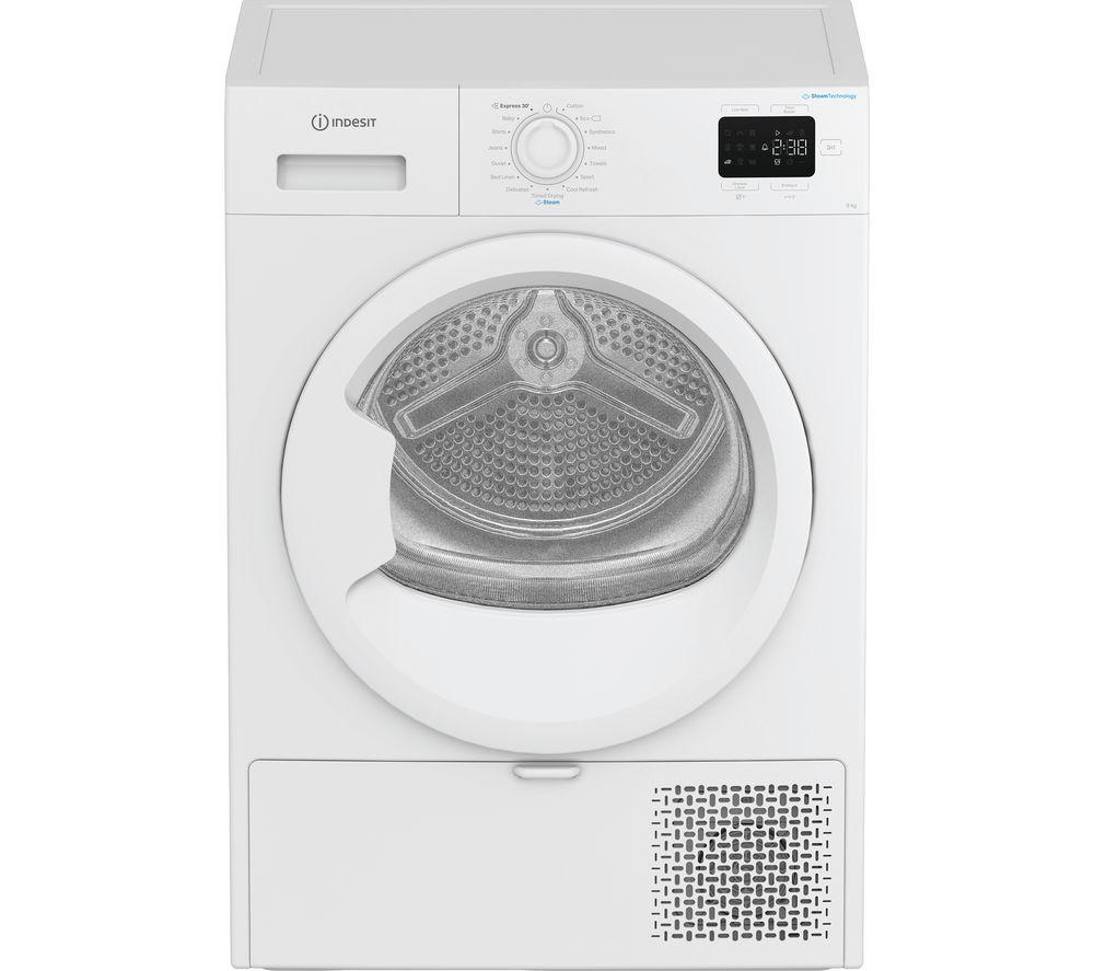 IND: INDESIT C YD 92D WW UK 9 kg Heat Pump Tumble Dryer - White