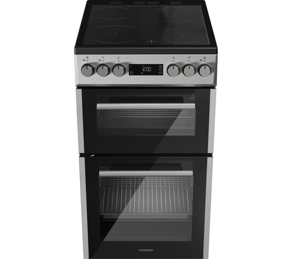 KENWOOD KDC50S25 50 cm Electric Ceramic Cooker - Silver