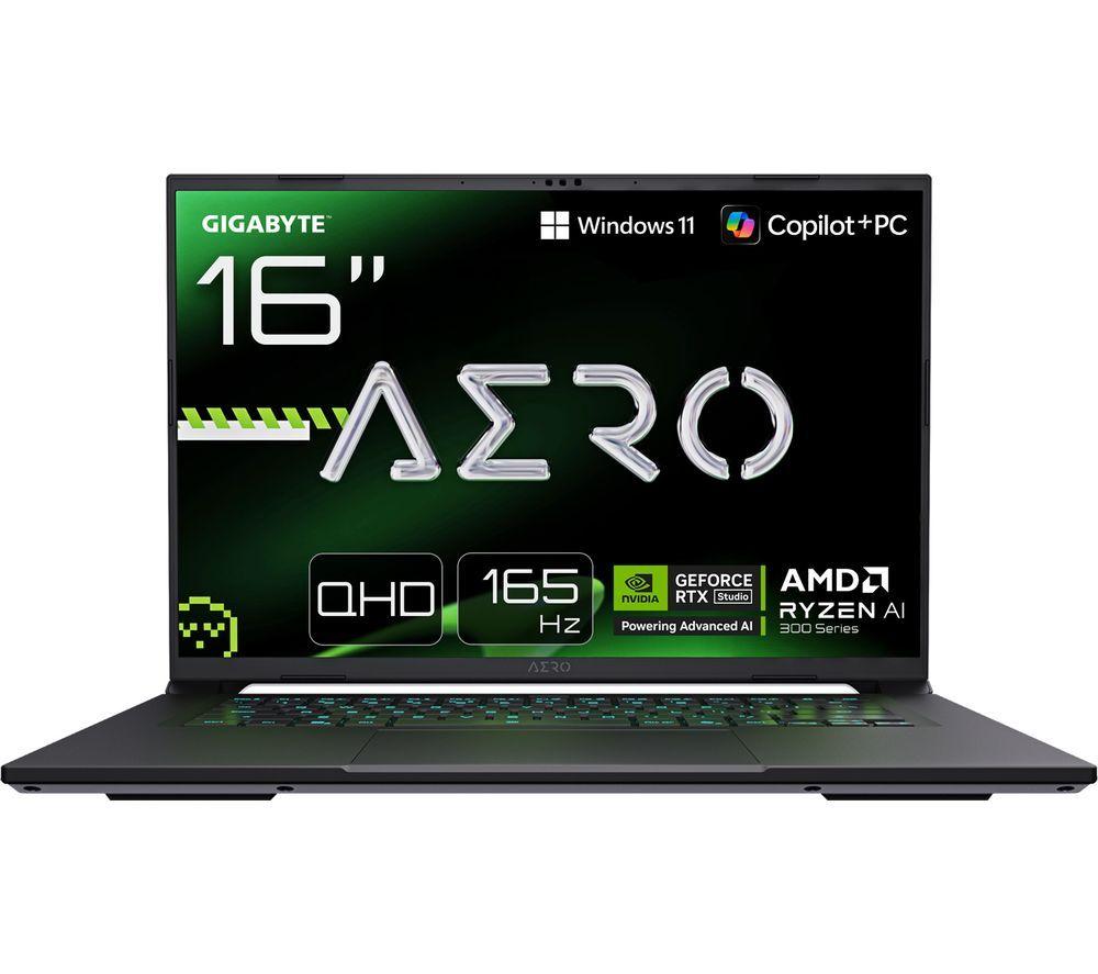 GIGABYTE AERO X16 16inch Gaming Laptop - AMD Ryzen™ AI 7, RTX 5070, 1 TB SSD