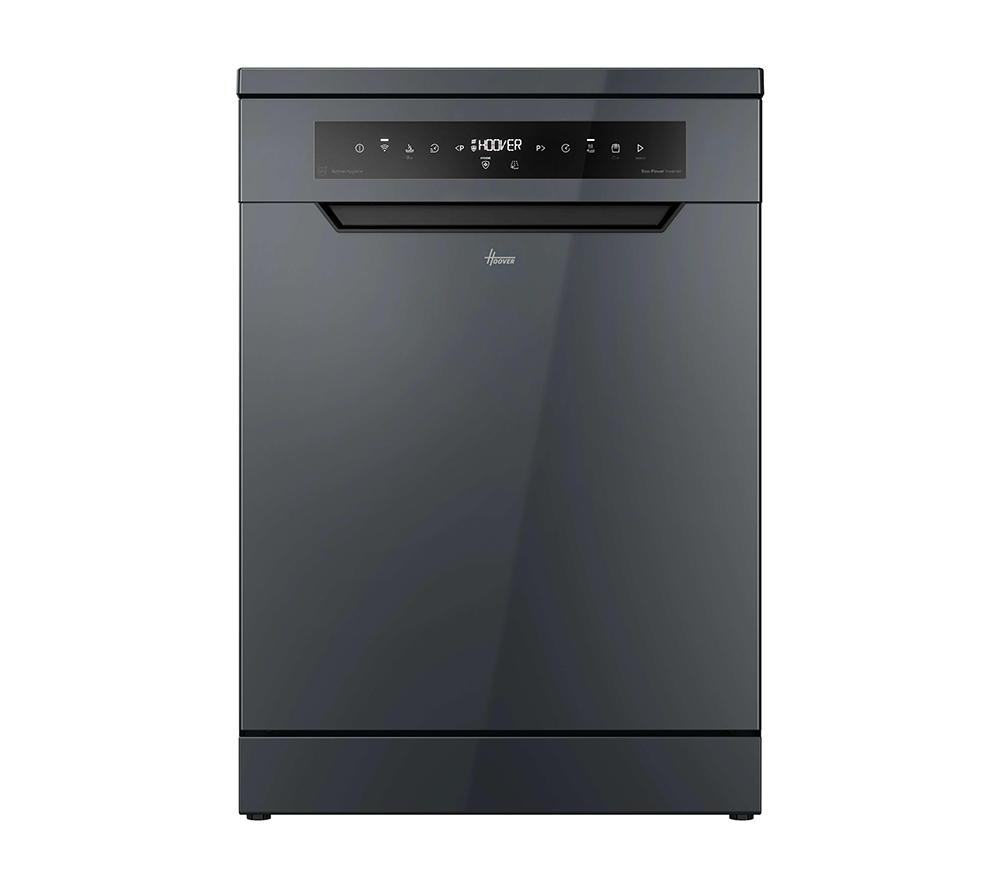 HOOVER H-Dish 700 HF 4A4S3PSA-80 Full-size WiFi-enabled Dishwasher - Anthracite