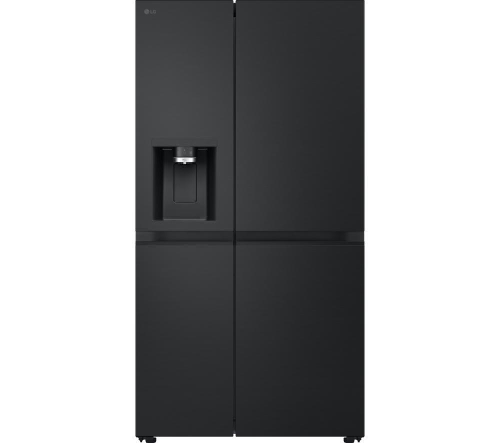 LG NatureFRESH GSLE81EPBD Smart Fridge Freezer - Matte Black