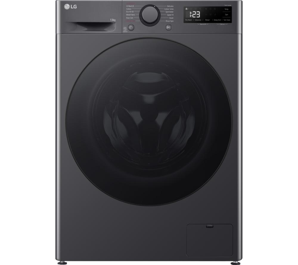 LG Y500 Series AI Direct Drive 13 kg 1400 Spin Washing Machine - Slate Grey