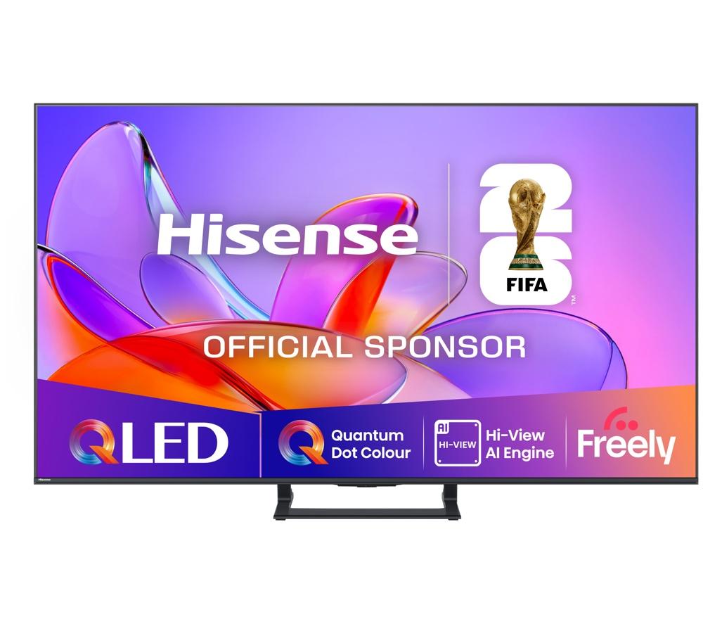 55inch HISENSE A7Q  QLED 4K Smart AI TV with Freely - 55A7QTUK
