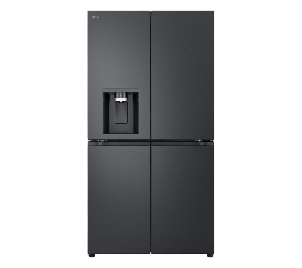 LG NatureFRESH GMF960EV4E Smart Fridge Freezer - Essence Black Steel
