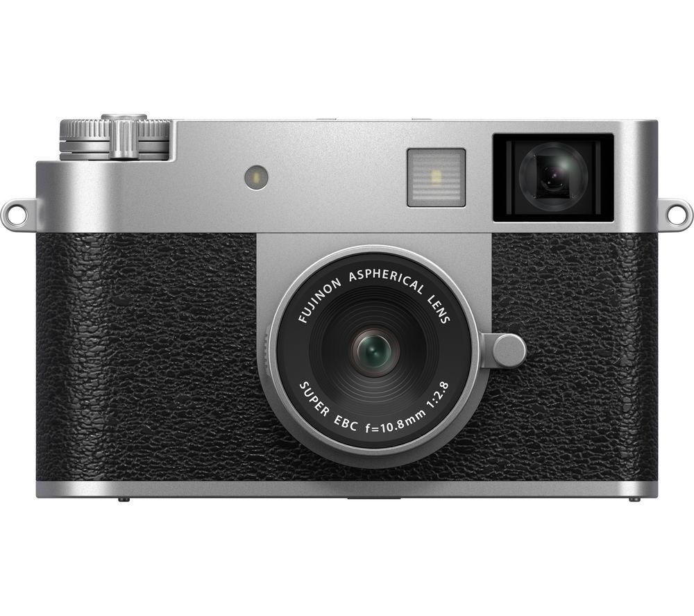 FUJIFILM X half High Performance Compact Digital Camera - Silver