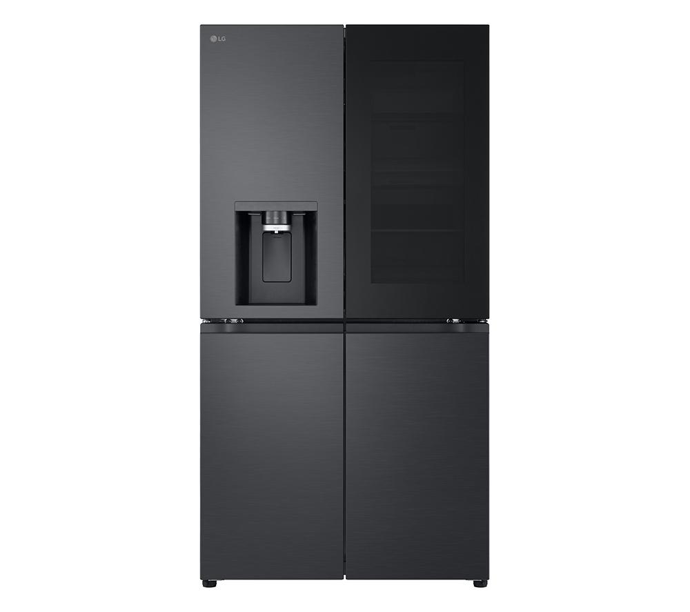 LG InstaView GMK960EV2E American-style Smart Fridge Freezer - Essence Black Steel