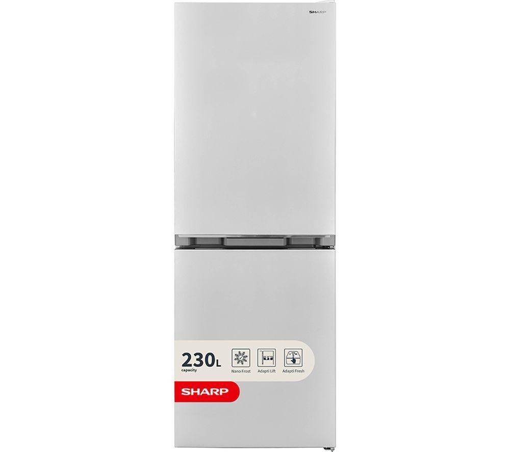SHARP SJ-BB02DTXWE-EN 60/40 Fridge Freezer - White