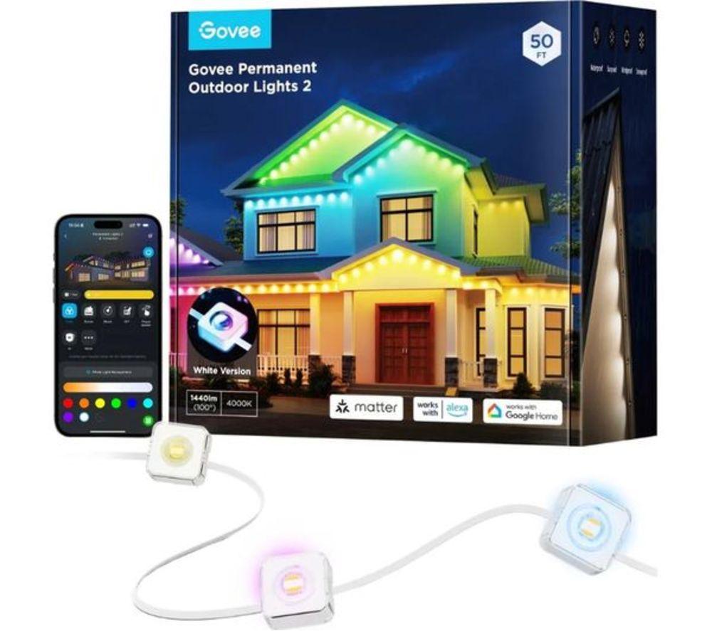 GOVEE Permanent H705D Smart Outdoor Light Chain - 36 LEDs